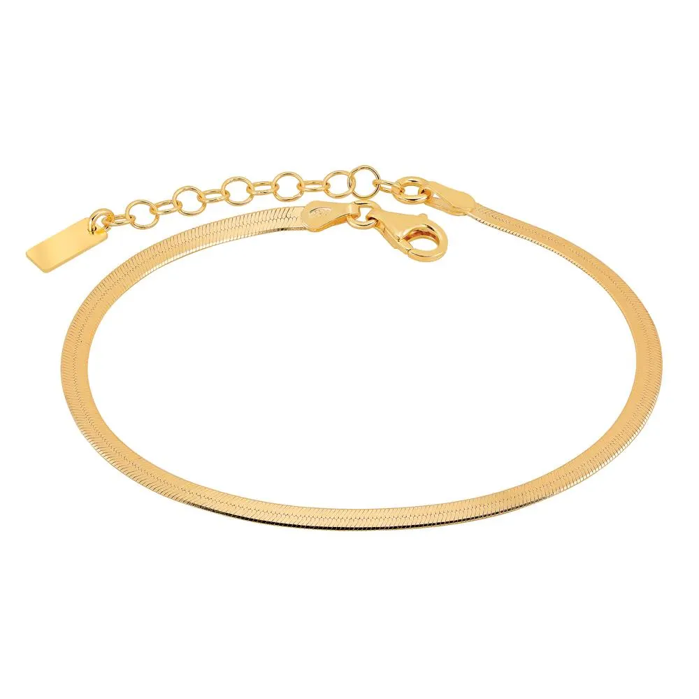 Erika Vikman kullattu hopeinen rannekoru Erika