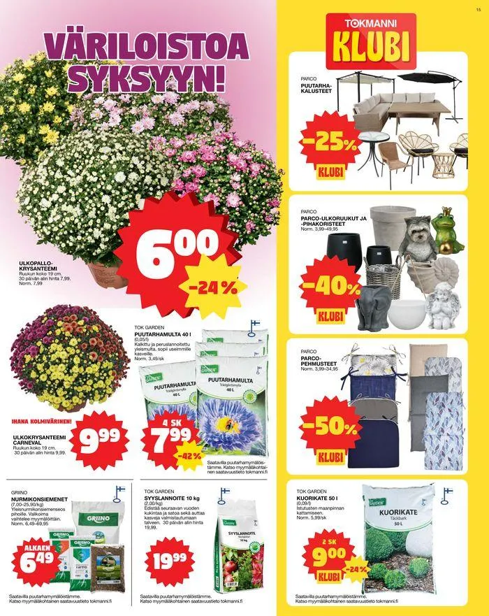 Tarjoussanomat voimassa alkaen 12. elokuuta - 26. elokuuta 2024 - Tarjouslehti sivu 15
