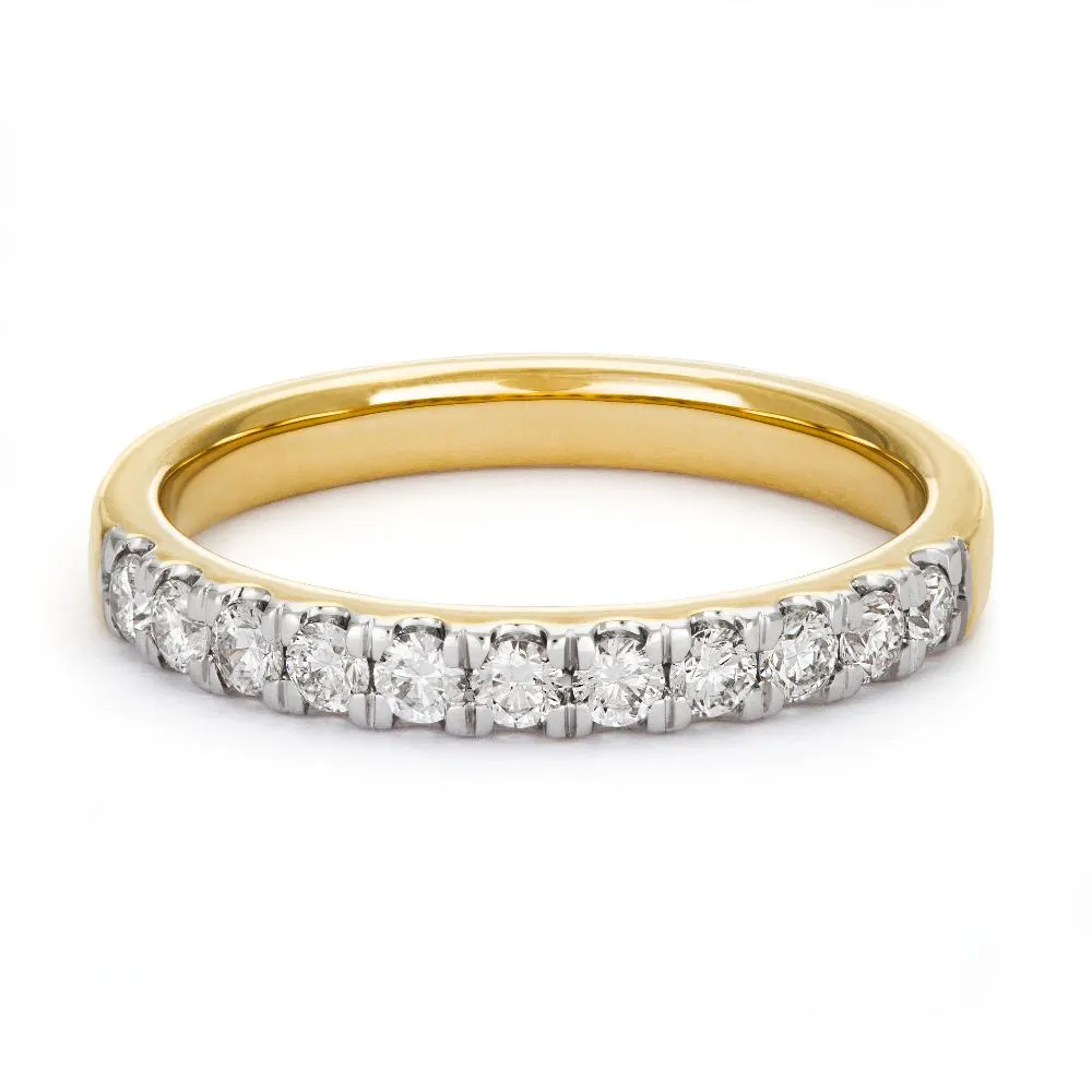 Fenia Capella laboratoriotimantti- sormus 0,35ct keltakulta