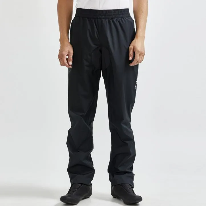 Core Endure Hydro Pant, unisex-pyöräilyhousut/sadehousut, Musta