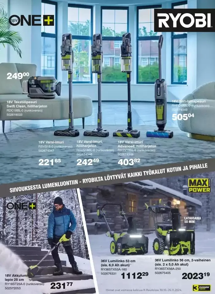 Pirkka 11/2024 voimassa alkaen 30. lokakuuta - 13. marraskuuta 2024 - Tarjouslehti sivu 43