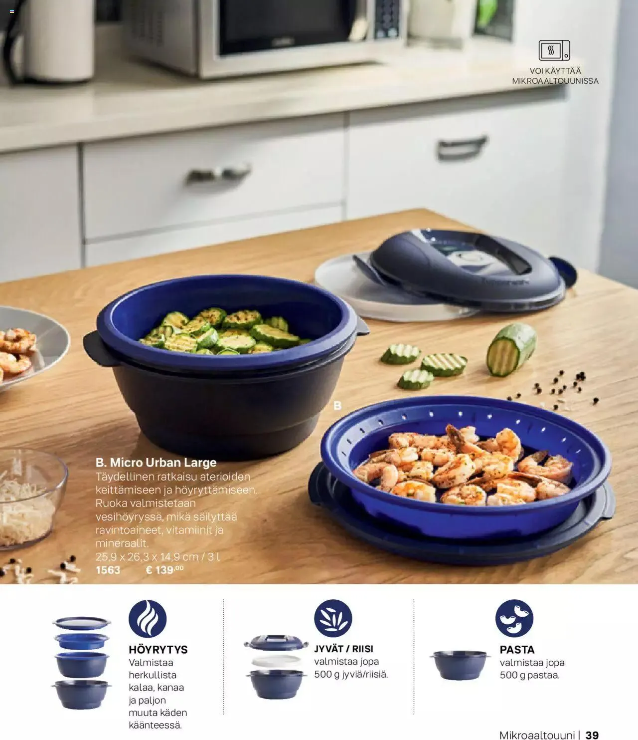 Tupperware tarjoukset Syksy / Talvi 2023-24 voimassa alkaen 29. syyskuuta - 31. joulukuuta 2023 - Tarjouslehti sivu 39