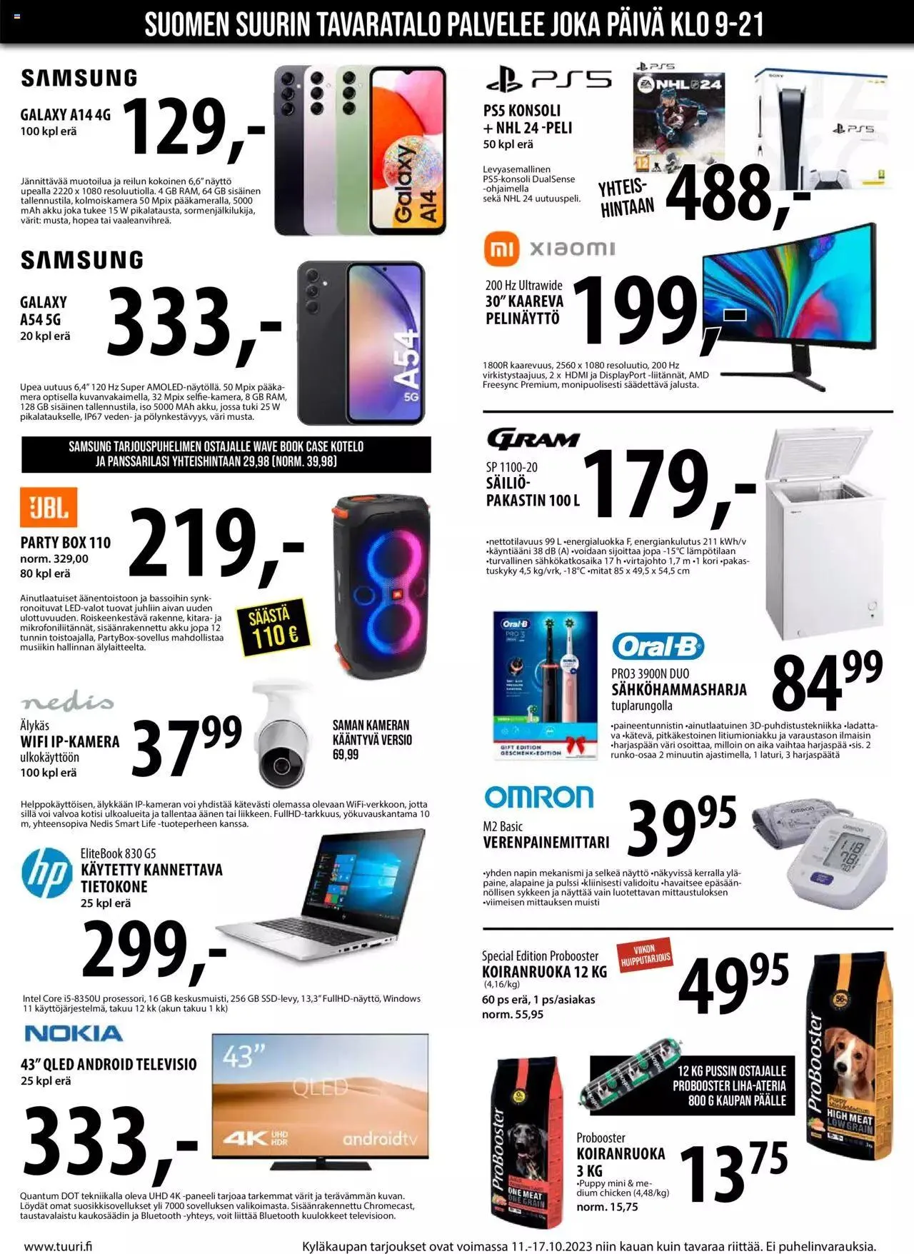 Tuuri tarjoukset voimassa alkaen 11. lokakuuta - 17. lokakuuta 2023 - Tarjouslehti sivu 2