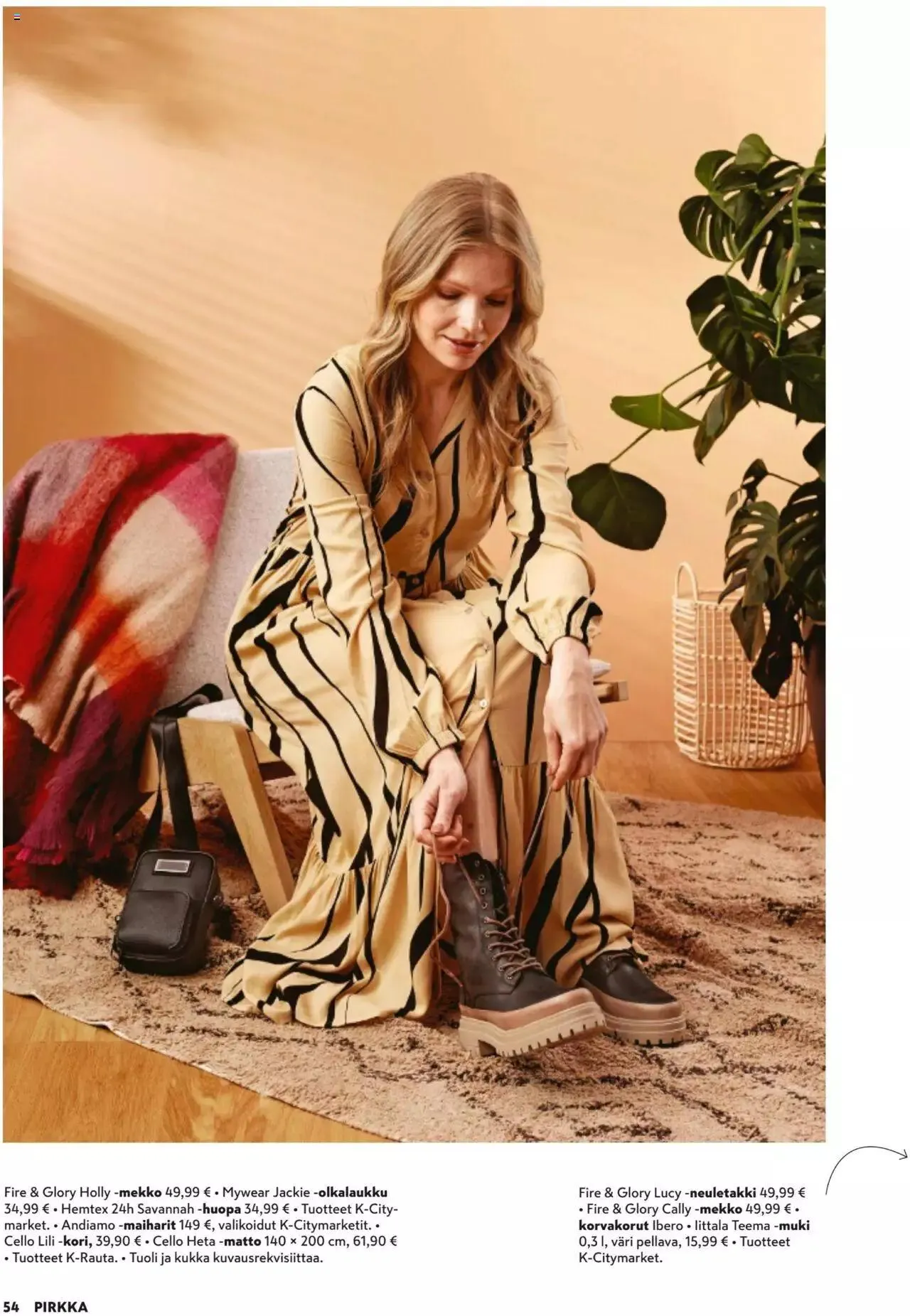 K-Market tarjoukset Pirkka 9/2023 voimassa alkaen 30. elokuuta - 3. lokakuuta 2023 - Tarjouslehti sivu 54