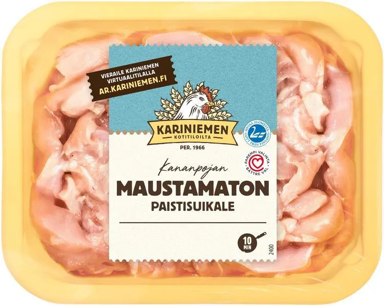 Kariniemen Kananpojan paistisuikale maustamaton 250 g