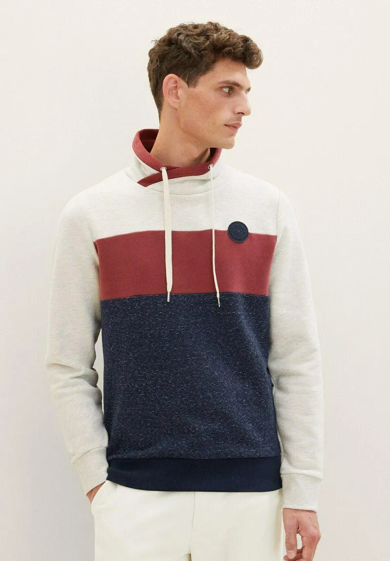 LANGARM MIT STEHKRAGEN - Collegepaita