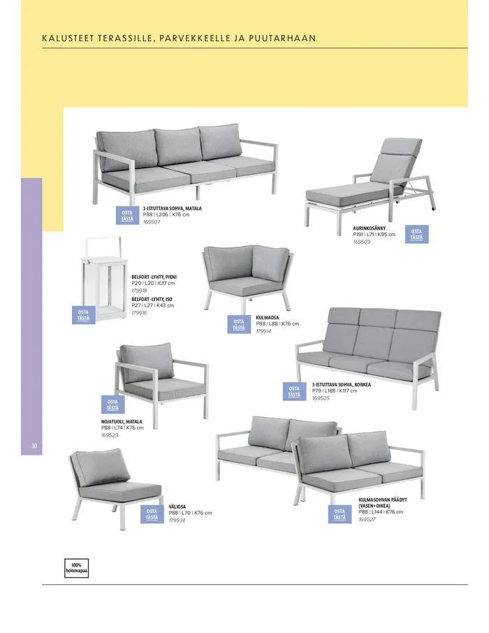 Kesa 2024 voimassa alkaen 20. maaliskuuta - 31. elokuuta 2024 - Tarjouslehti sivu 30