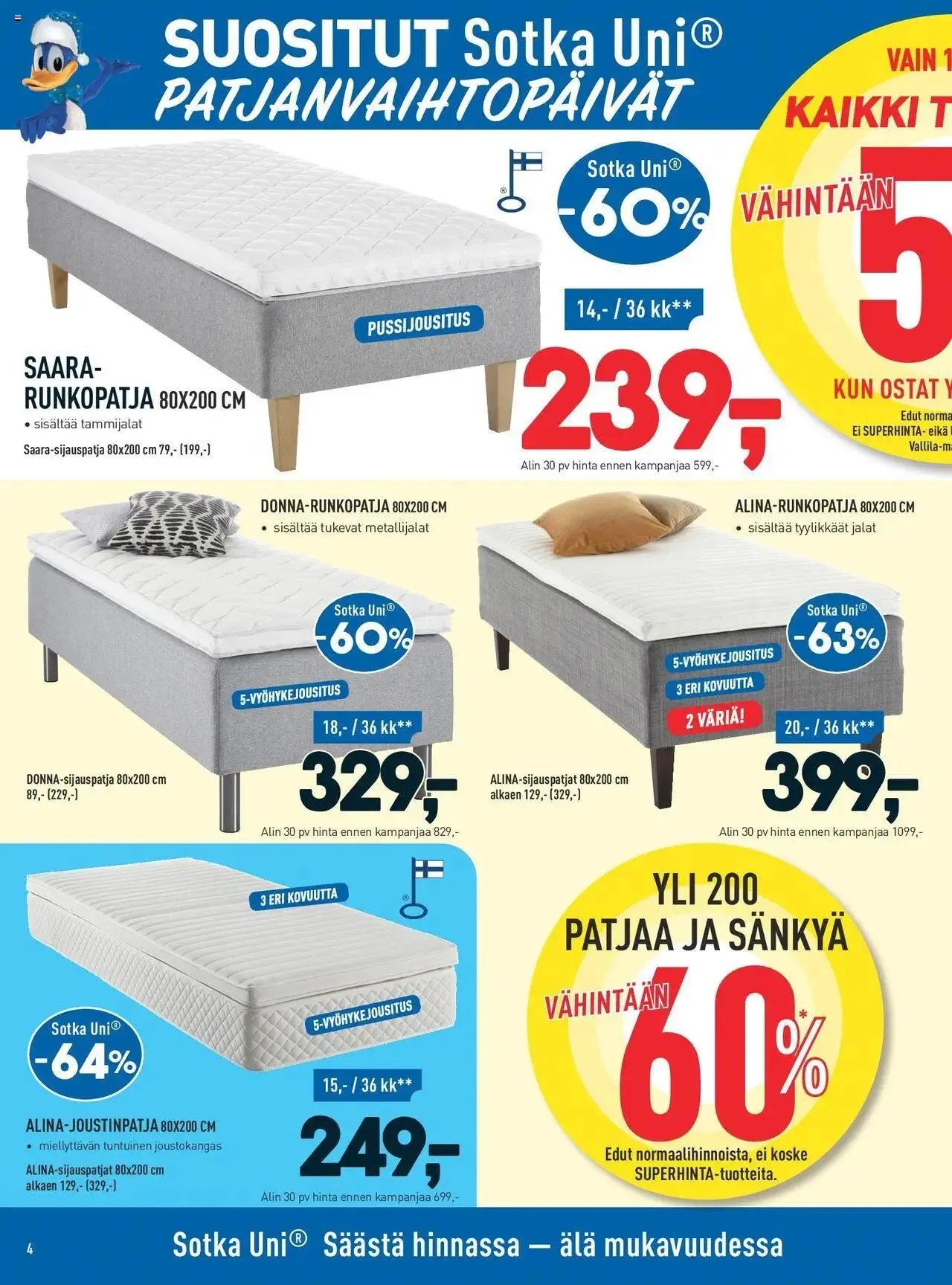 Sotka tarjoukset voimassa alkaen 1. elokuuta - 31. joulukuuta 2024 - Tarjouslehti sivu 4