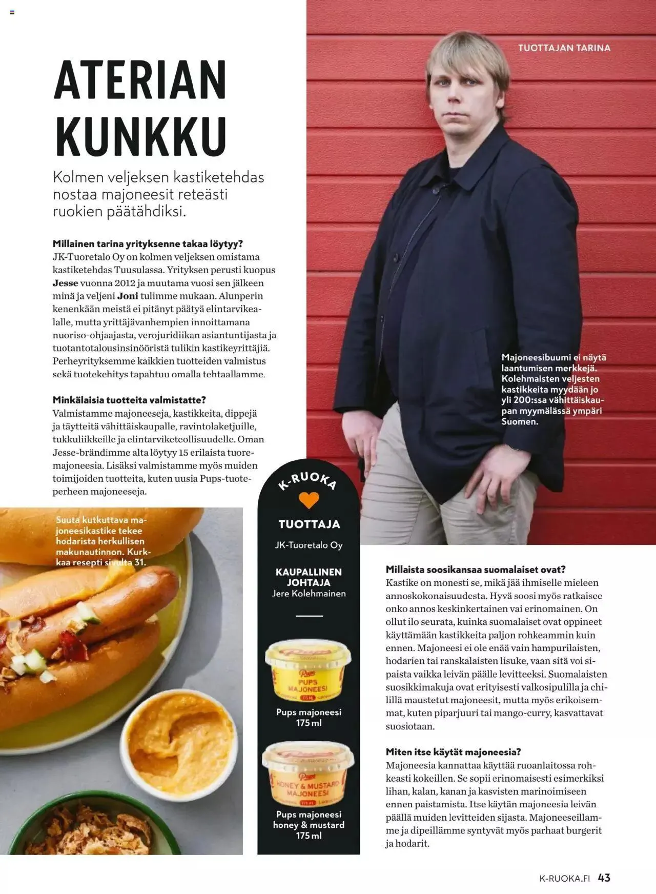 K-Citymarket - K-Ruoka voimassa alkaen 24. huhtikuuta - 4. kesäkuuta 2024 - Tarjouslehti sivu 43