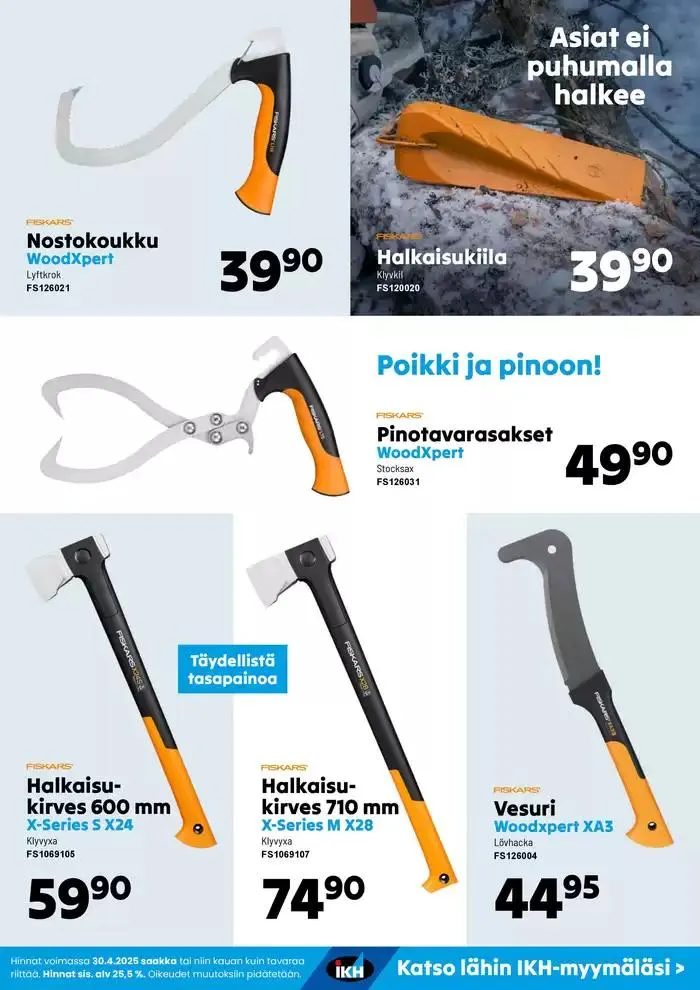 IKH tarjoukset voimassa alkaen 6. maaliskuuta - 30. huhtikuuta 2025 - Tarjouslehti sivu 5