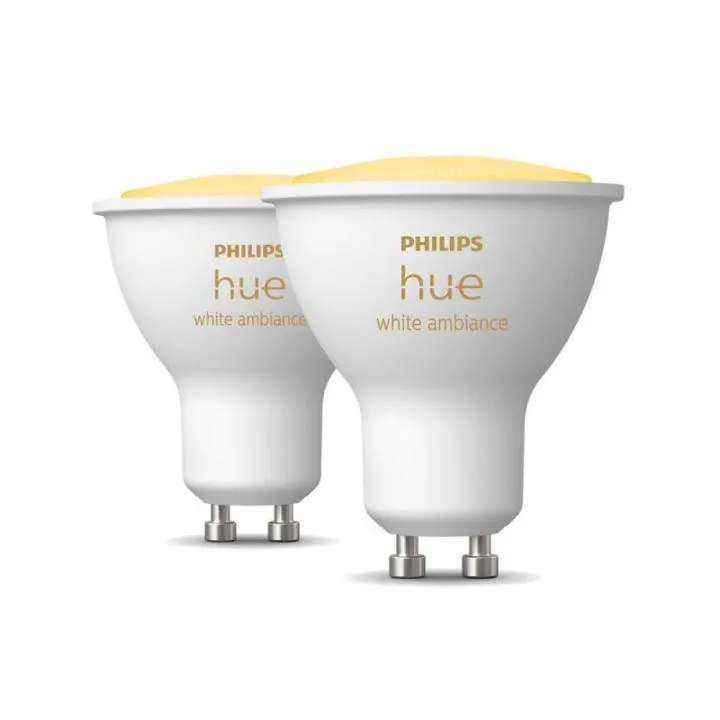 Kohdelamppu Philips Hue white ambiance GU10 2 kpl/pkt
