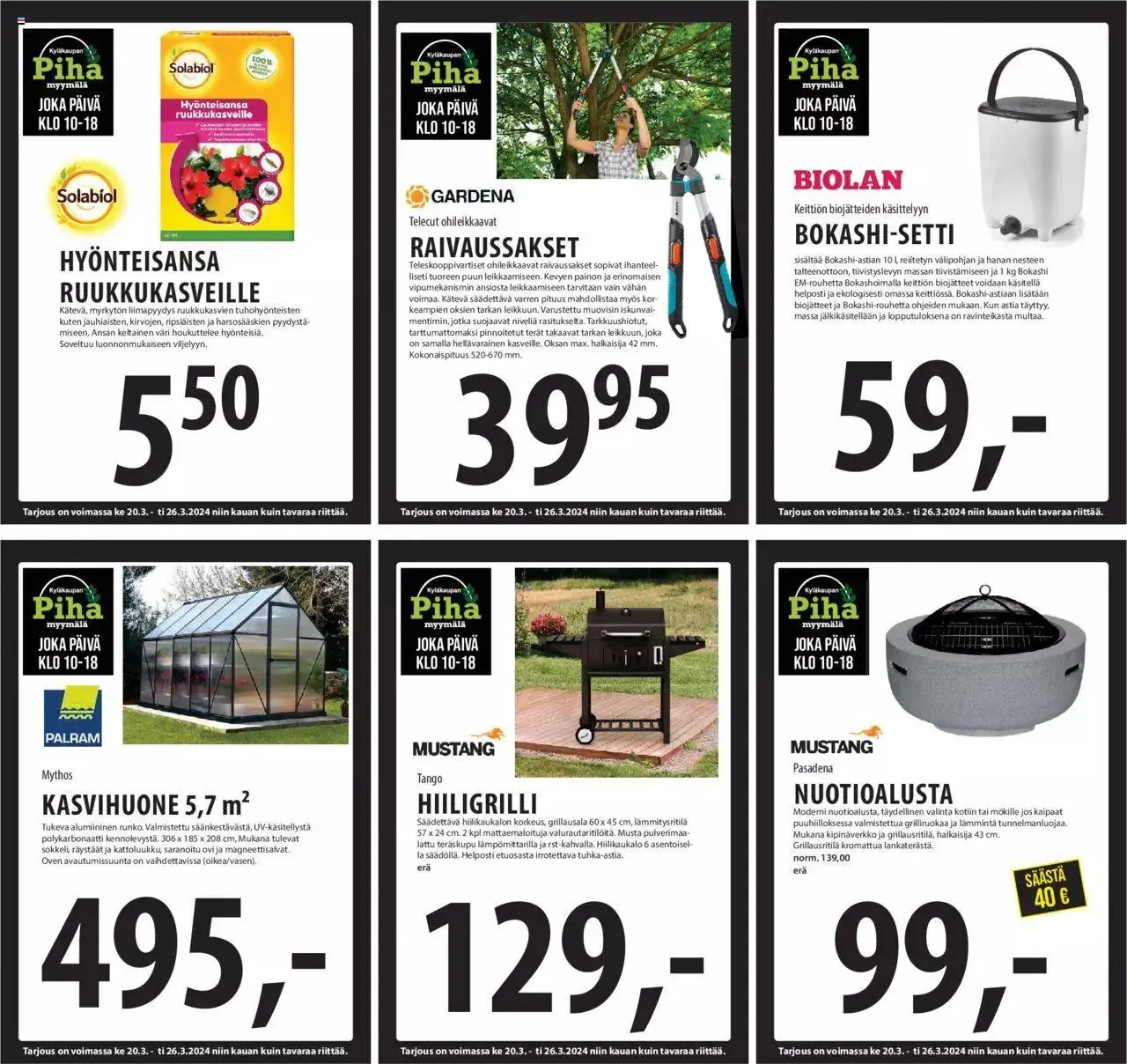 Tuuri tarjoukset voimassa alkaen 20. maaliskuuta - 26. maaliskuuta 2024 - Tarjouslehti sivu 16