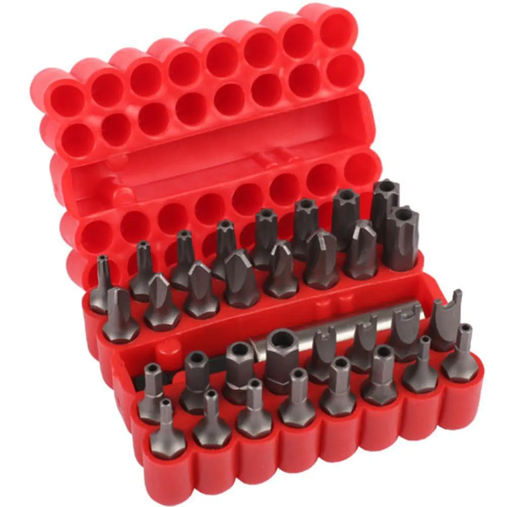 MTX Tools Basic ruuvauskärkisarja "turvakärjet" 33 osaa
