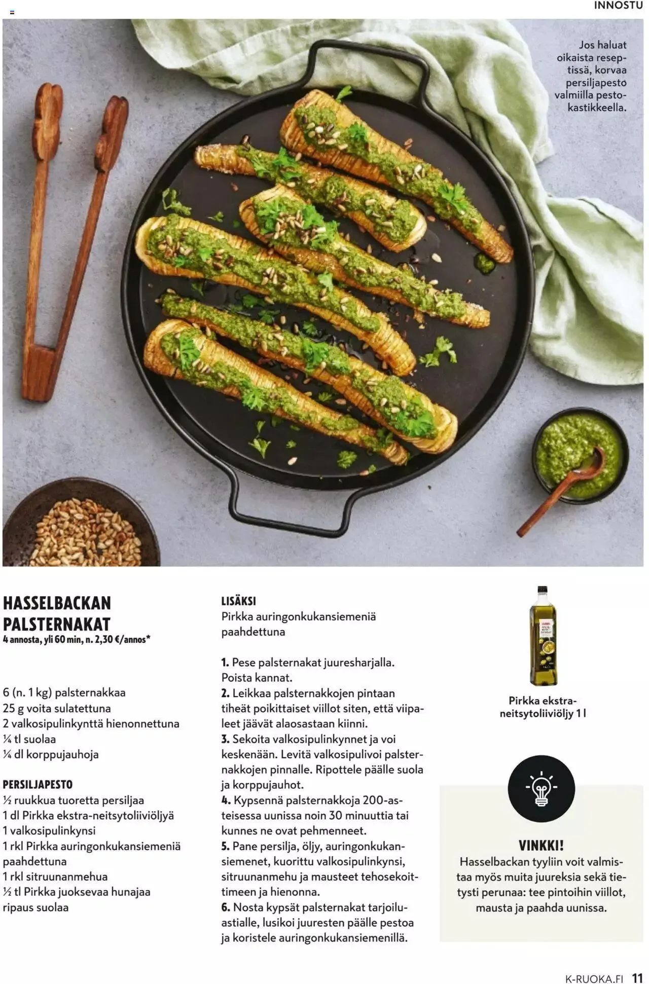 K-Citymarket - K-Ruoka voimassa alkaen 4. lokakuuta - 31. lokakuuta 2023 - Tarjouslehti sivu 11