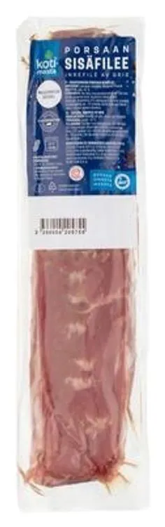 Kotimaista Porsaan Sisäfilee Naturel n500g