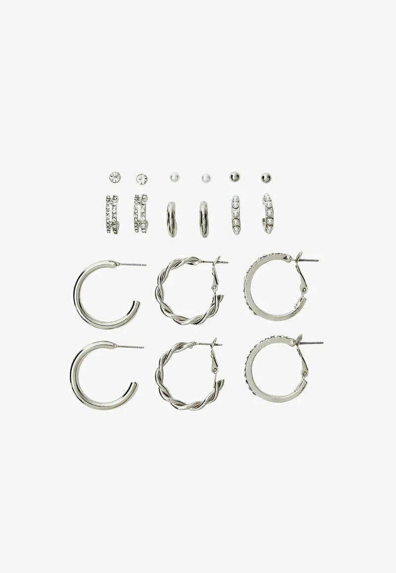 9ER-SET GLITZER - Korvakorut