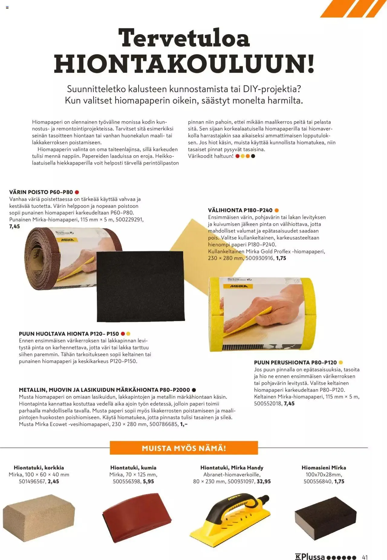 K-Rauta tarjoukset - Pakissa voimassa alkaen 1. elokuuta - 30. syyskuuta 2023 - Tarjouslehti sivu 41