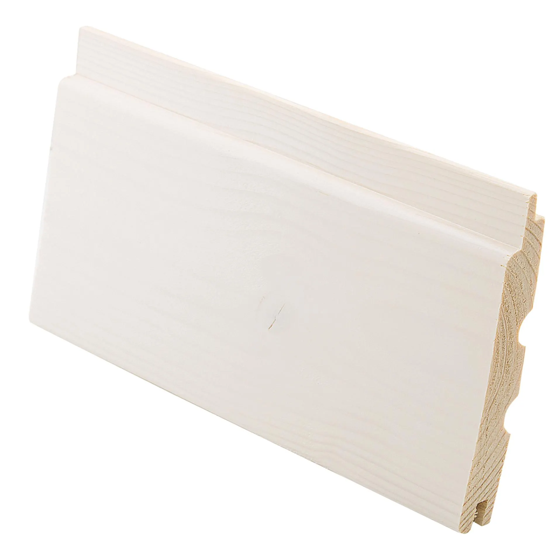 Sisäpaneeli 14x120x4170 mm kuusi STP valkovahattu 2,75 m²