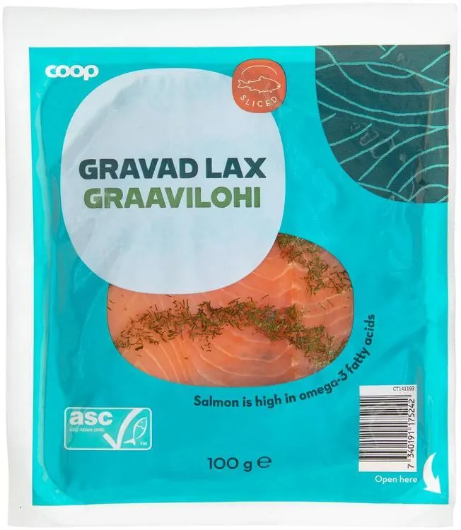 Coop Graavilohiviipaleet ASC 100g