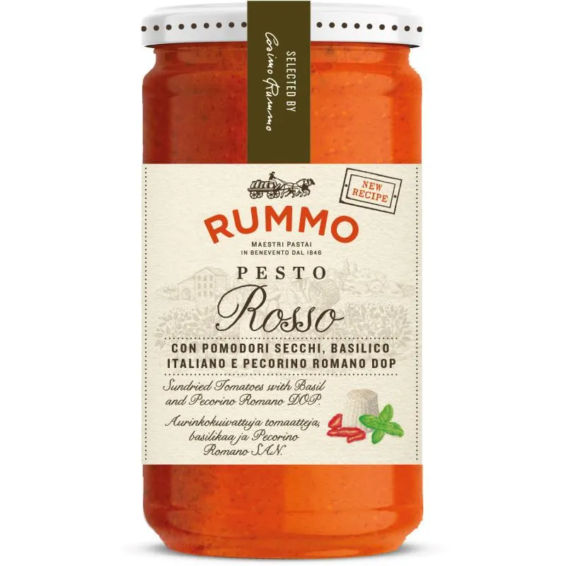 Pestokastike Rummo 190 g Pesto Rosso