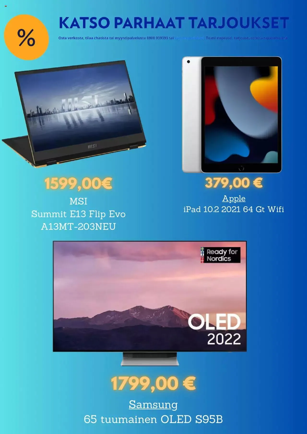 Elisa tarjoukset voimassa alkaen 1. elokuuta - 31. elokuuta 2023 - Tarjouslehti sivu 5