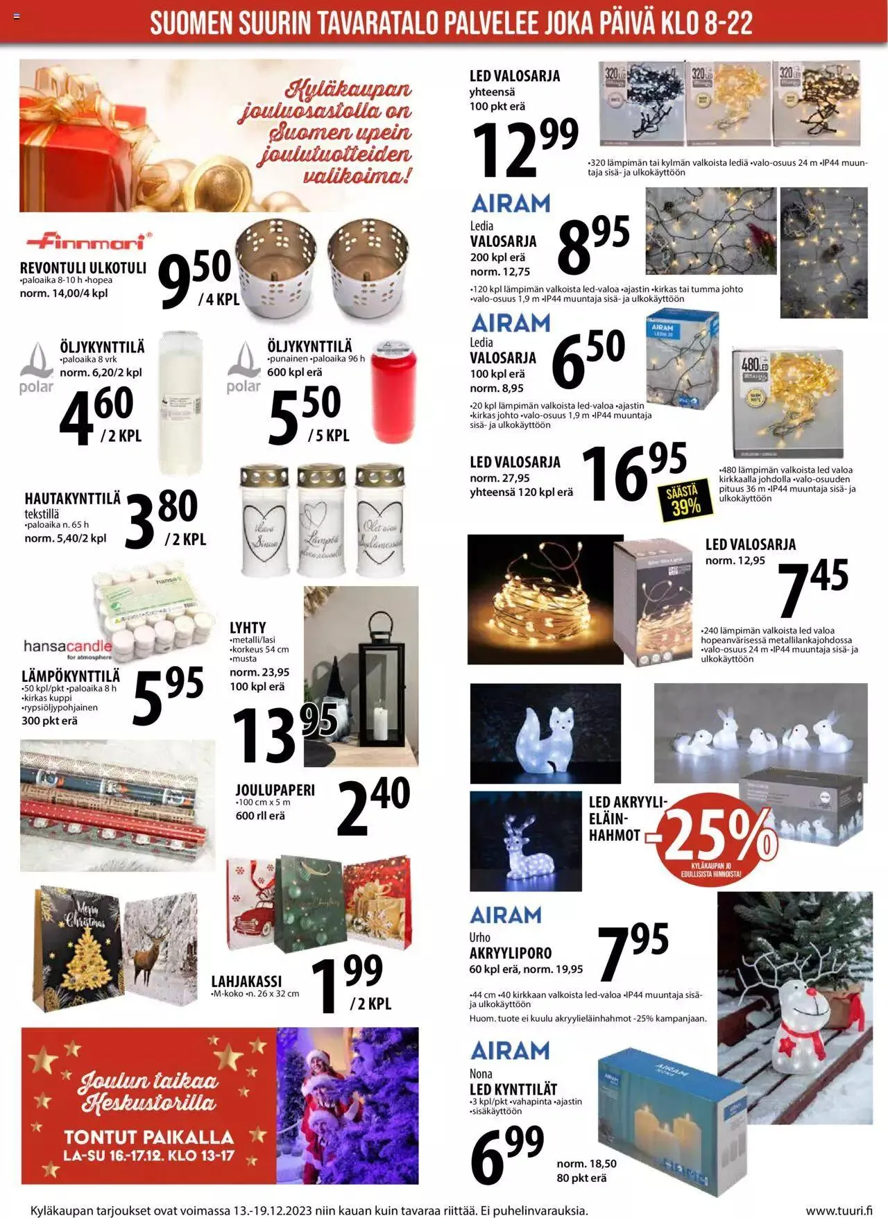 Tuuri tarjoukset voimassa alkaen 13. joulukuuta - 19. joulukuuta 2023 - Tarjouslehti sivu 2
