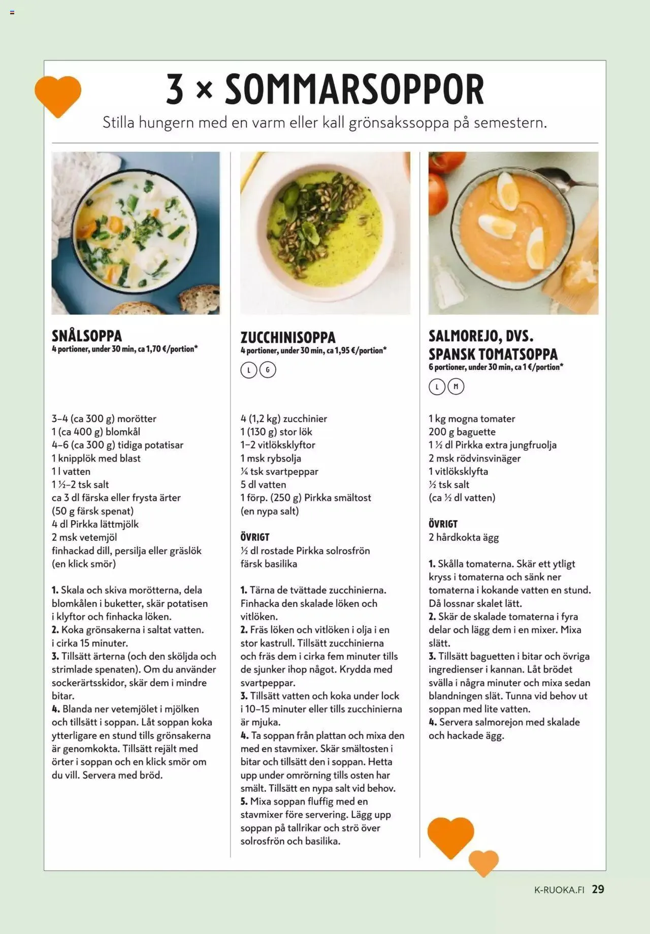 K-Market tarjoukset voimassa alkaen 7. kesäkuuta - 29. elokuuta 2023 - Tarjouslehti sivu 29