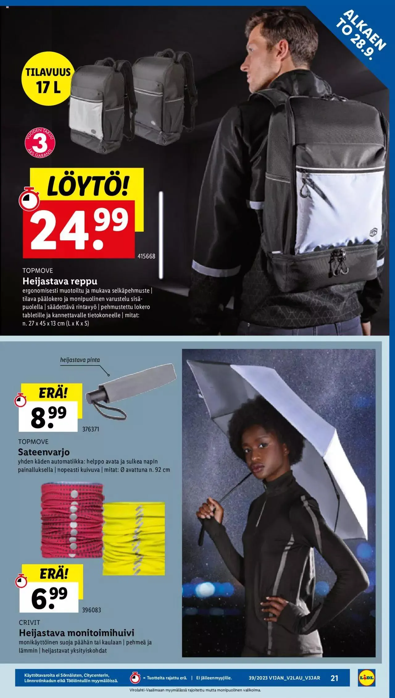 Lidl tarjoukset voimassa alkaen 28. syyskuuta - 4. lokakuuta 2023 - Tarjouslehti sivu 25