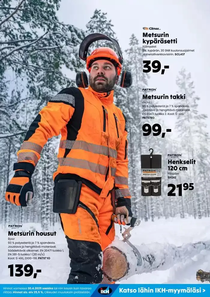IKH tarjoukset voimassa alkaen 6. maaliskuuta - 30. huhtikuuta 2025 - Tarjouslehti sivu 3