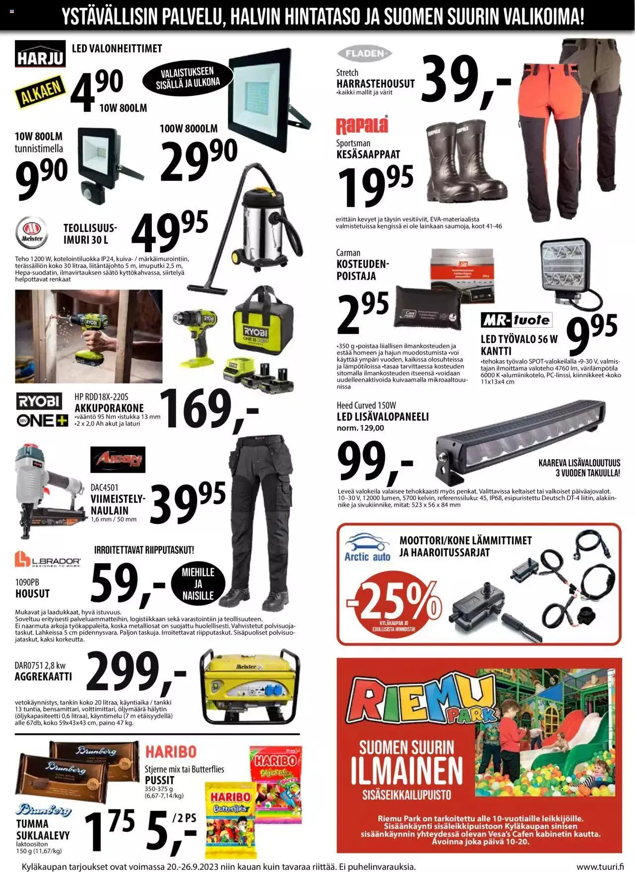 Tuuri tarjoukset voimassa alkaen 20. syyskuuta - 26. syyskuuta 2023 - Tarjouslehti sivu 3