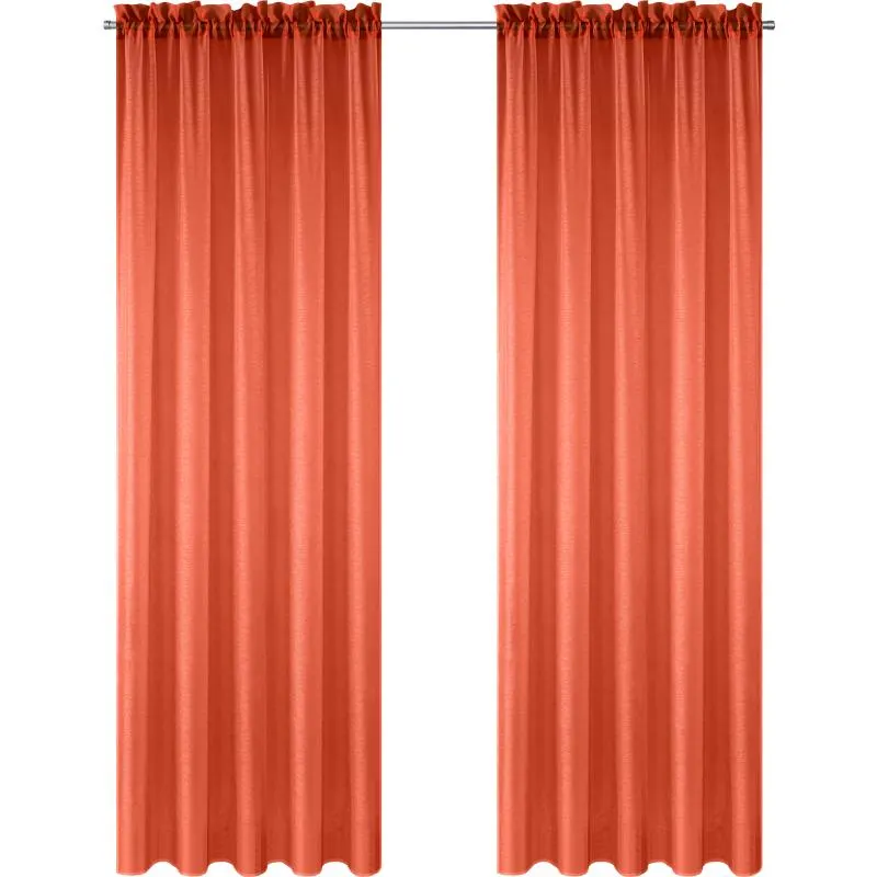 Verho Kotikulta 2 kpl 135 x 220 cm Tuuli ruoste