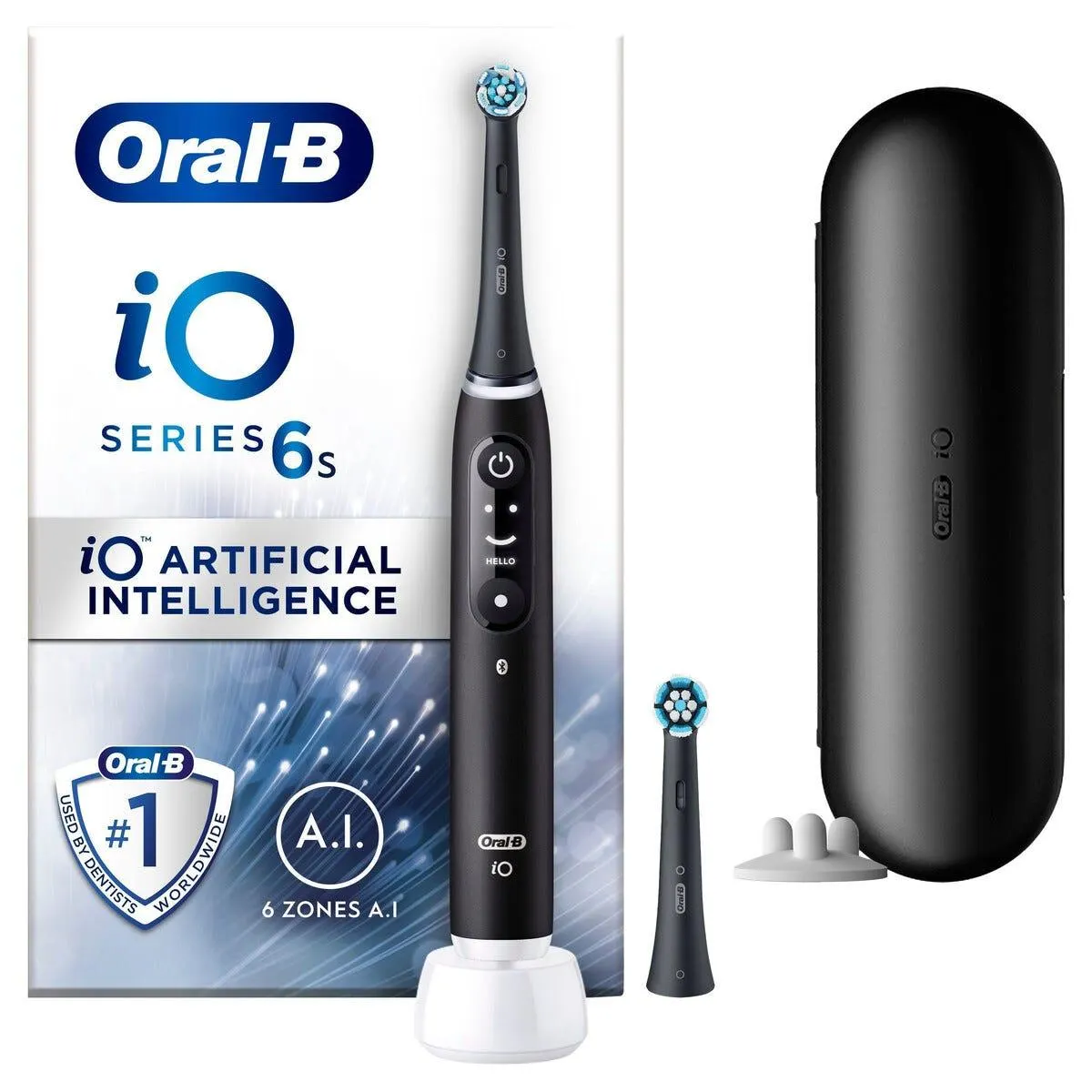 Oral-B iO 6 Sähköhammasharja, 5 harjaustilaa