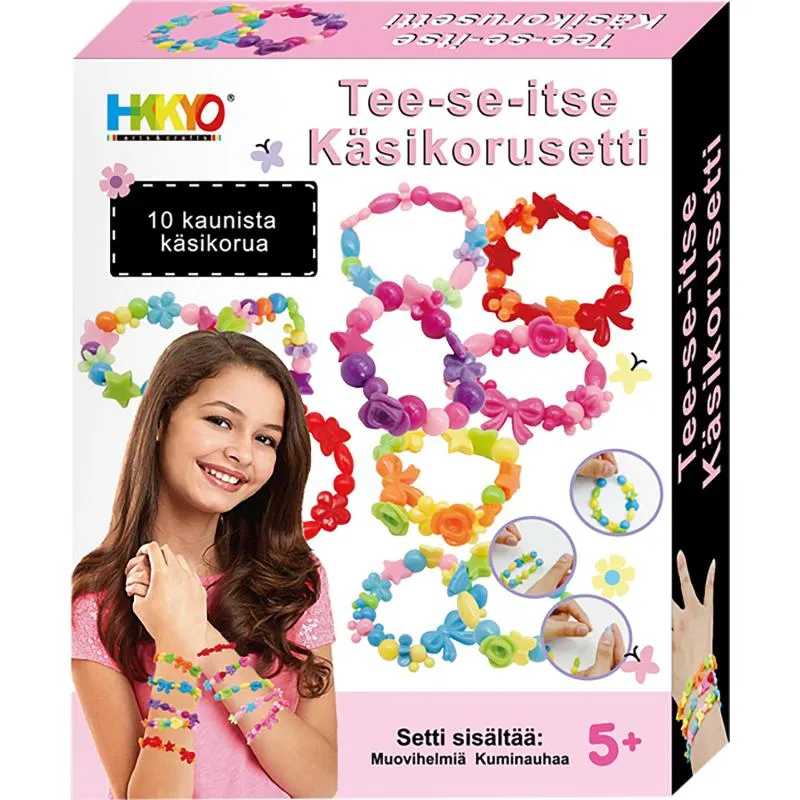 Käsikorusetti 10 kpl tee-se-itse