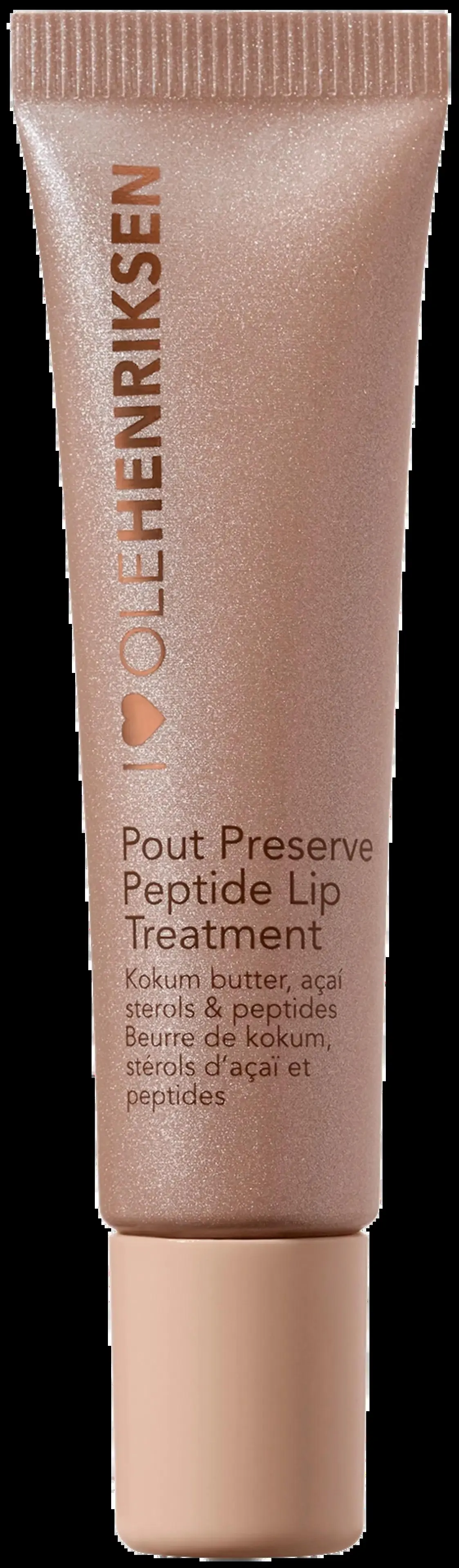 Ole Henriksen Pout Preserve Glimmer Lip treatment Creme Brulee huulivoide 12ml