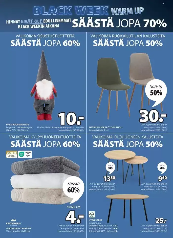 Viikon tarjoukset voimassa alkaen 18. marraskuuta - 2. joulukuuta 2024 - Tarjouslehti sivu 4