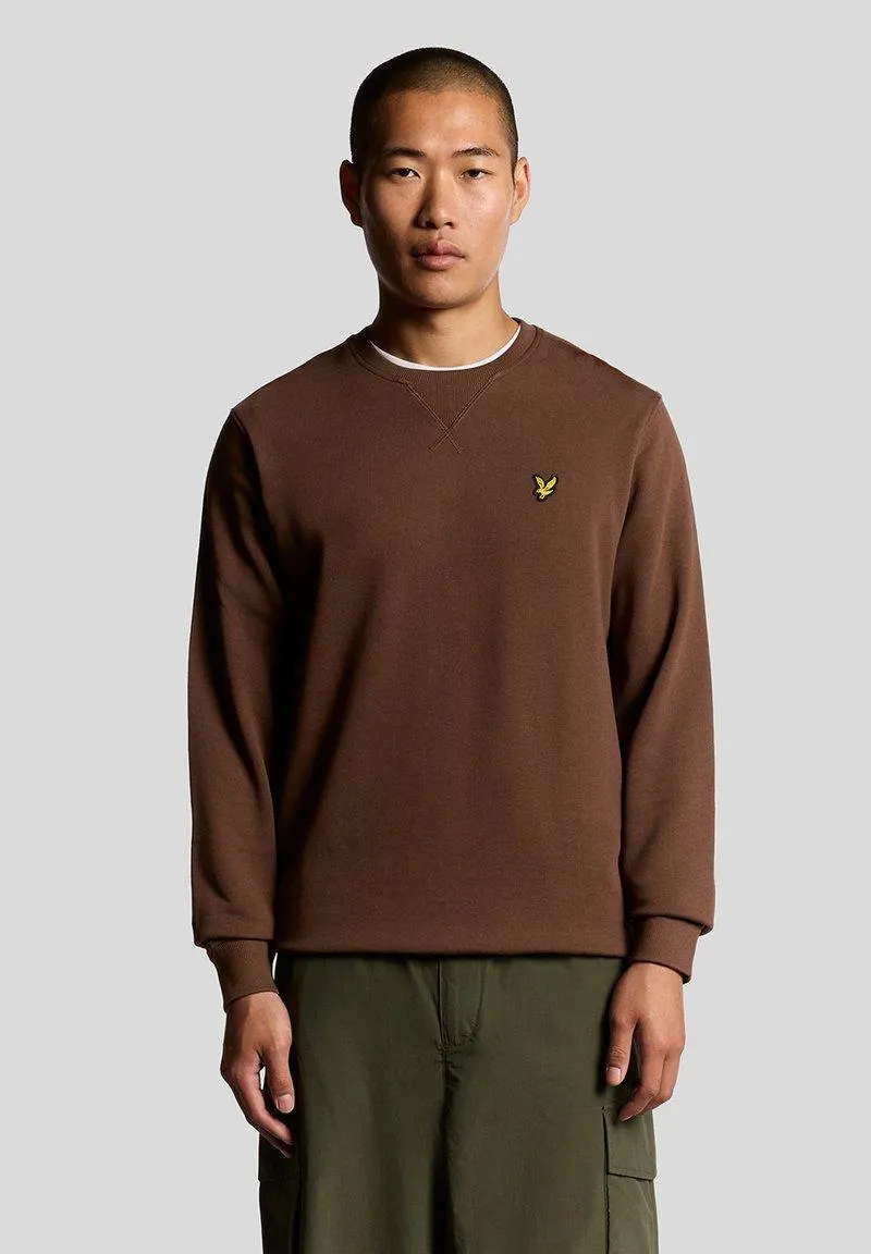 CREW NECK - Collegepaita - bottle brown