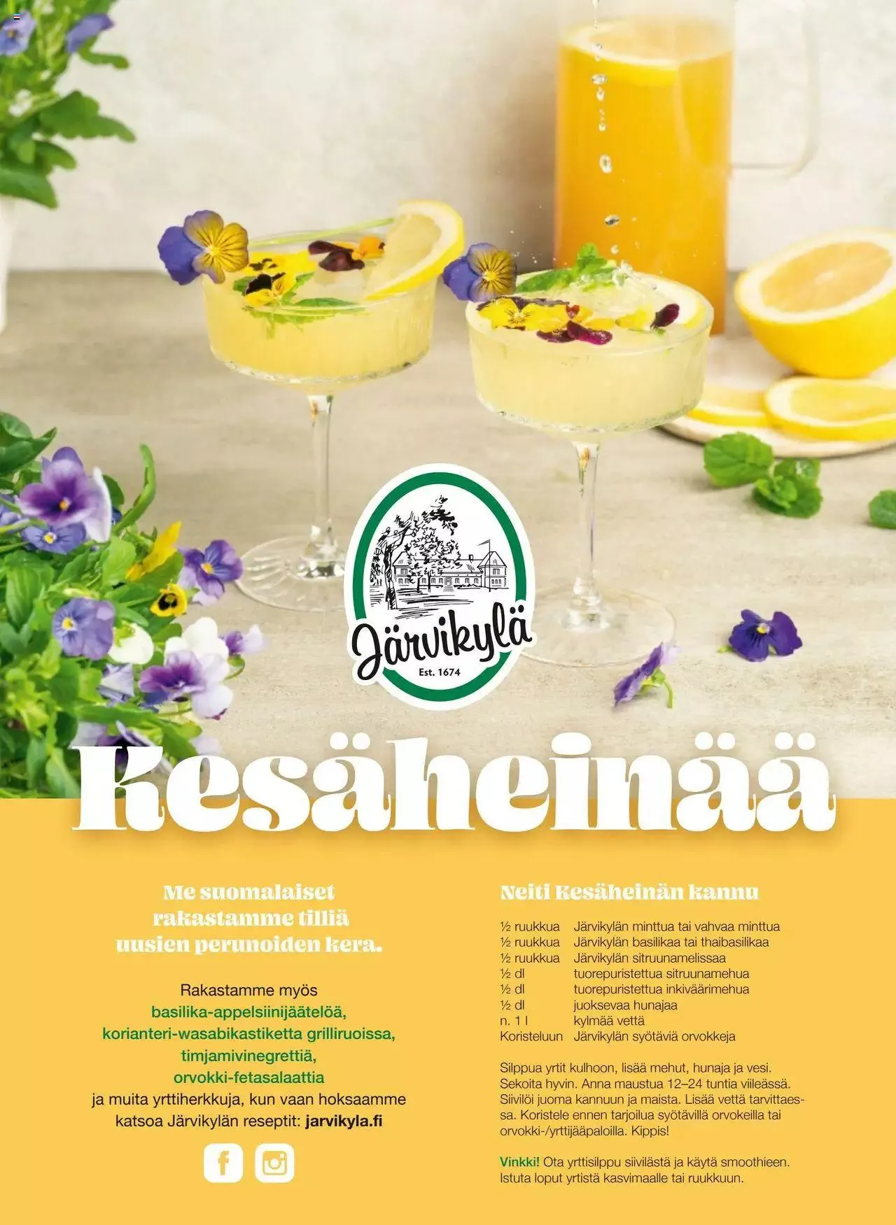 K-Market tarjoukset Pirkka 6–8/2023 voimassa alkaen 7. kesäkuuta - 29. elokuuta 2023 - Tarjouslehti sivu 4