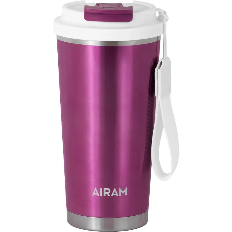 Teräsmuki Airam 560 ml Roosa nauha