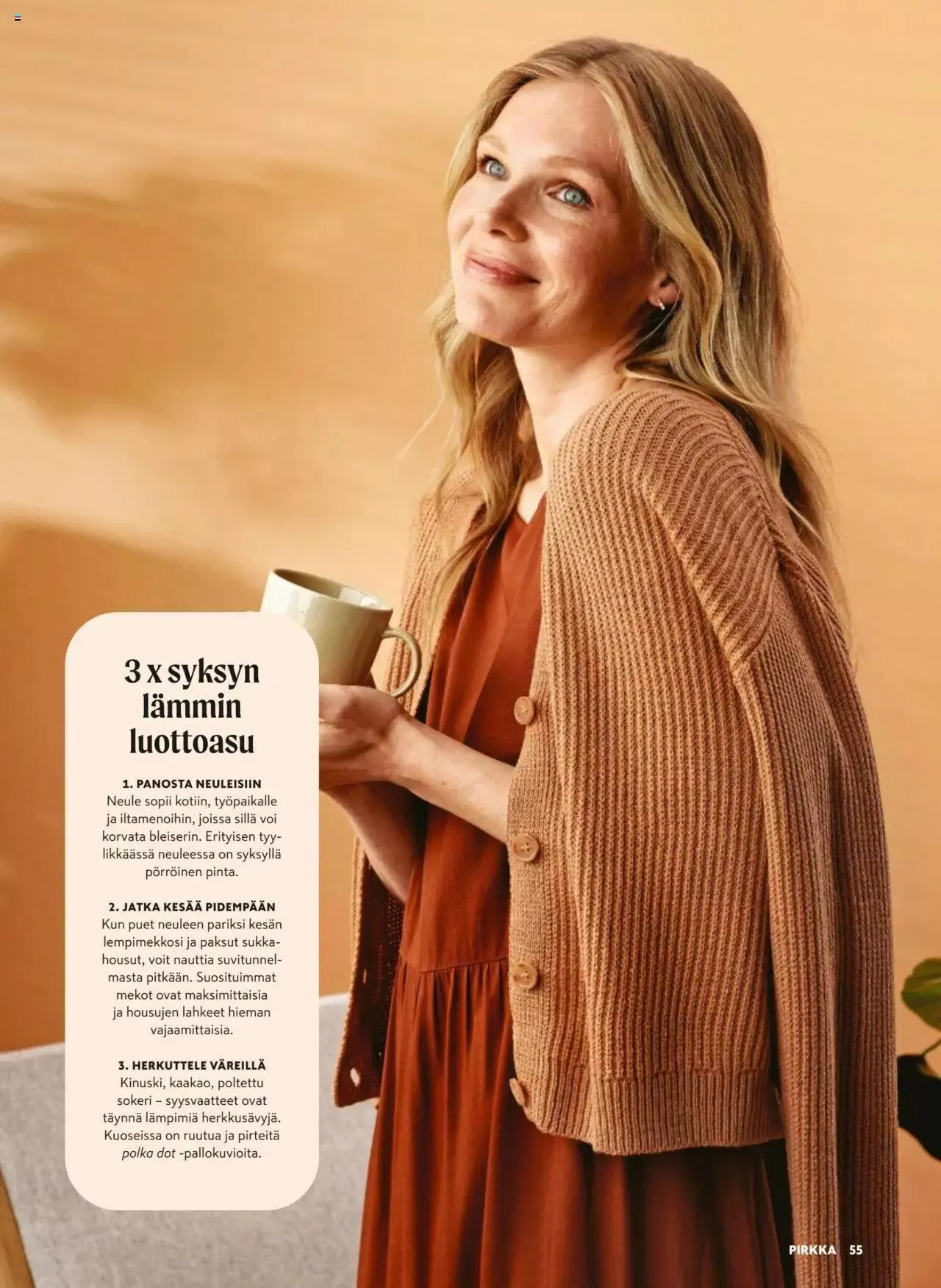 K-Market tarjoukset Pirkka 9/2023 voimassa alkaen 30. elokuuta - 3. lokakuuta 2023 - Tarjouslehti sivu 55