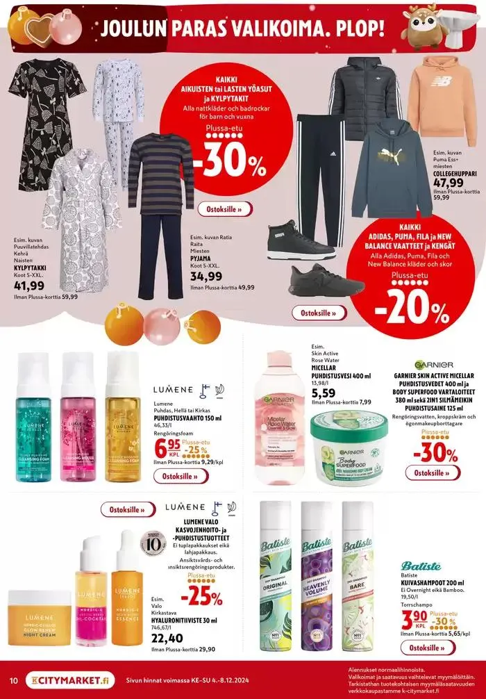 K-citymarket tarjoukset voimassa alkaen 4. joulukuuta - 18. joulukuuta 2024 - Tarjouslehti sivu 14
