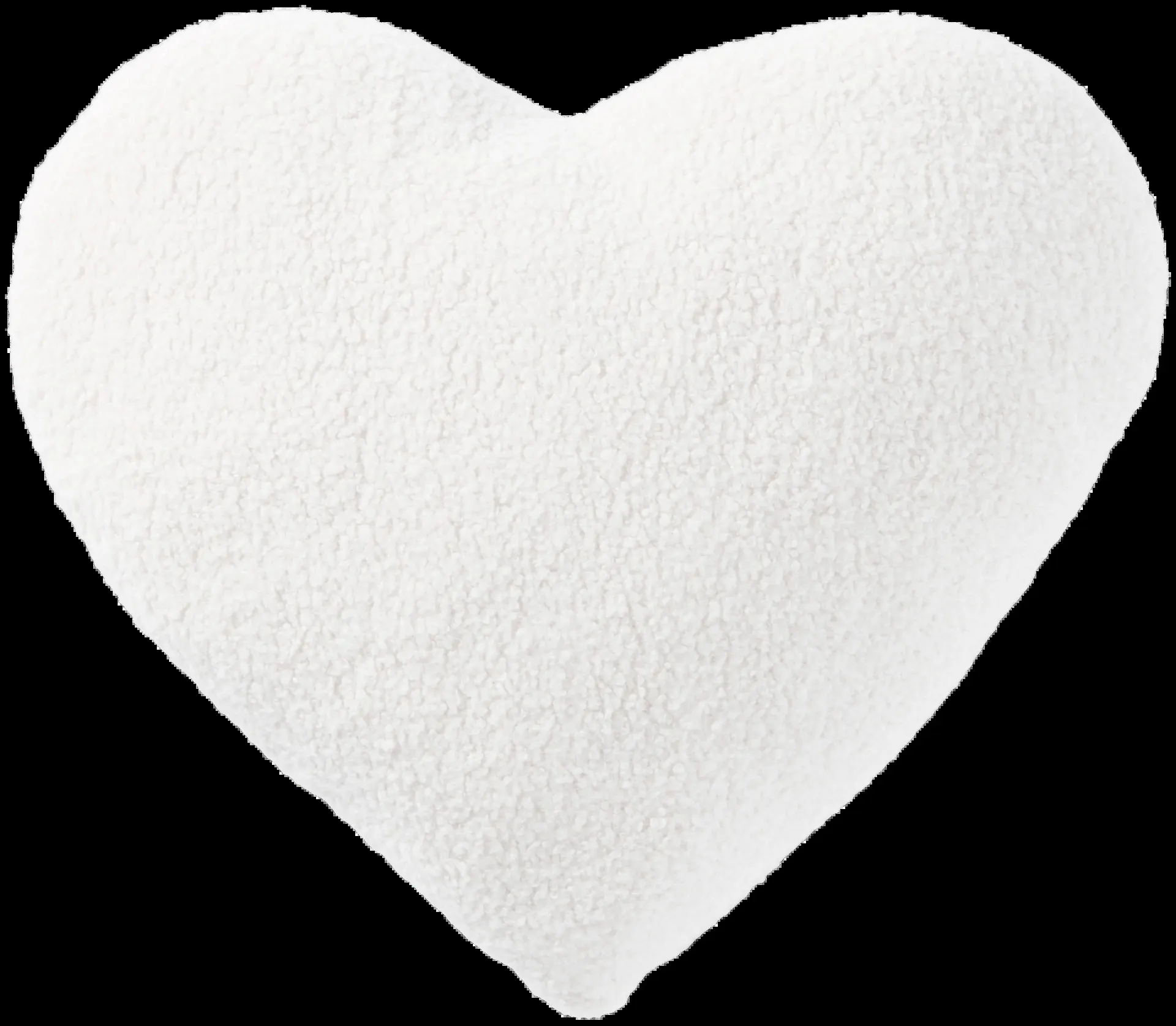 Åhléns Valentine heart sisustustyyny 40x30cm luonnonvalkoinen