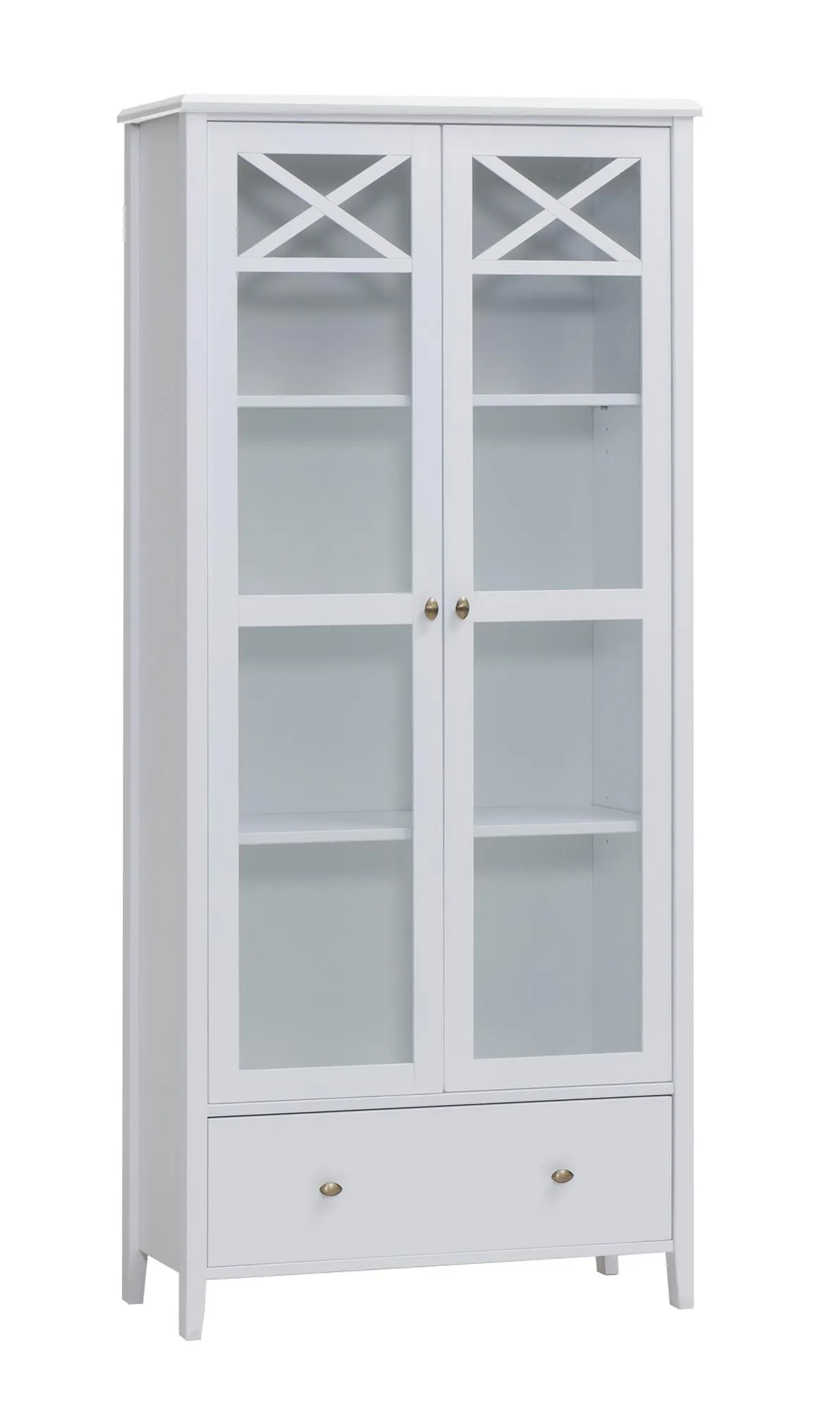 vitriini 172x76, valkoinen