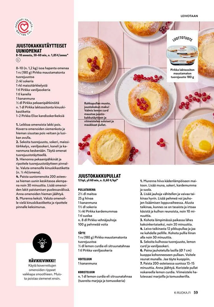 K-Ruoka 9/2024 voimassa alkaen 19. syyskuuta - 3. lokakuuta 2024 - Tarjouslehti sivu 54