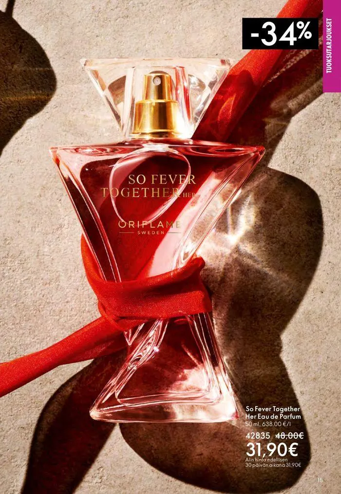 SÄTEILEVÄÄ AURINGONPAISTETTA voimassa alkaen 1. elokuuta - 21. elokuuta 2024 - Tarjouslehti sivu 15