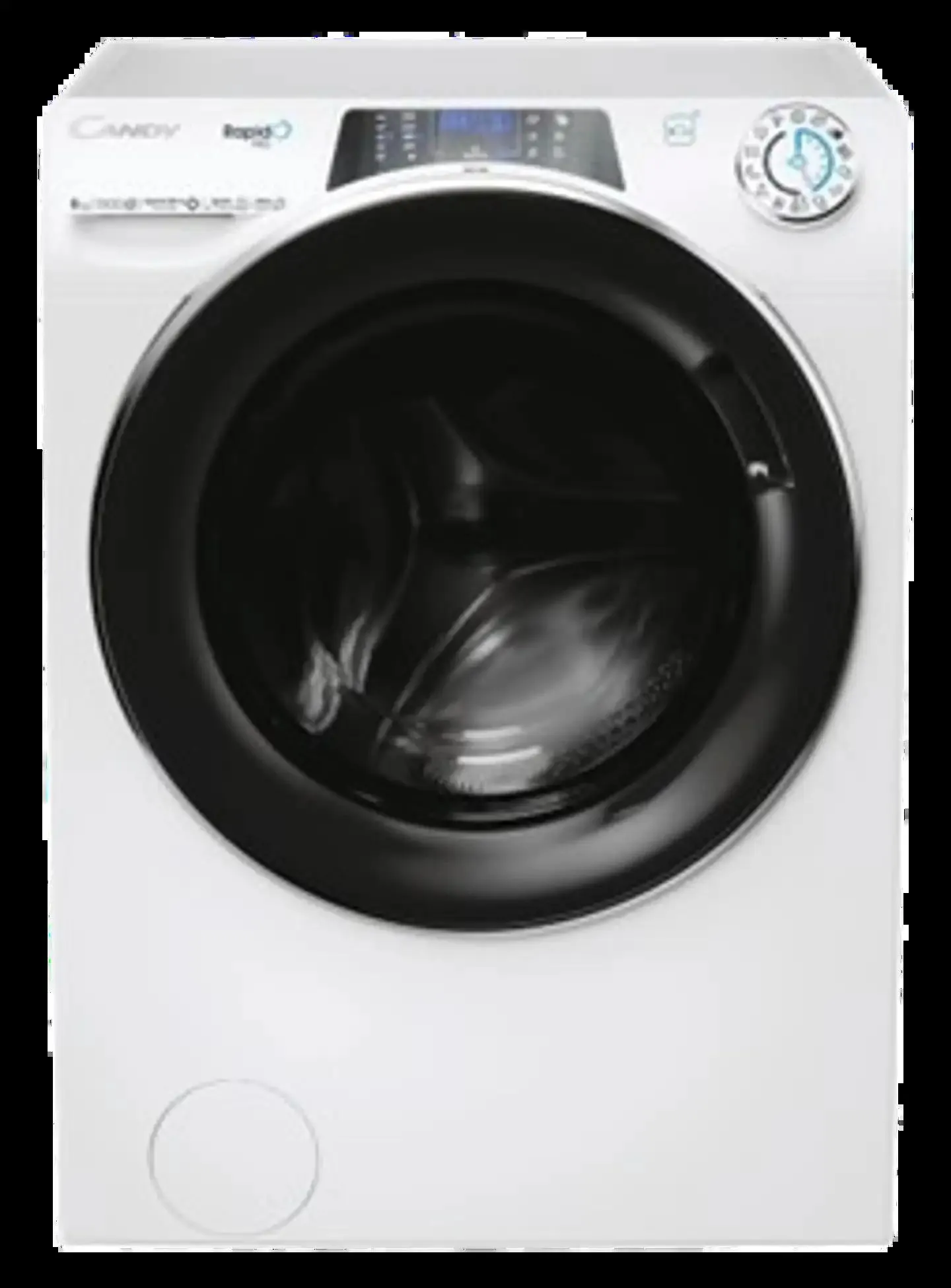 Candy edestä täytettävä pyykinpesukone Rapido Pro 8kg valkoinen
