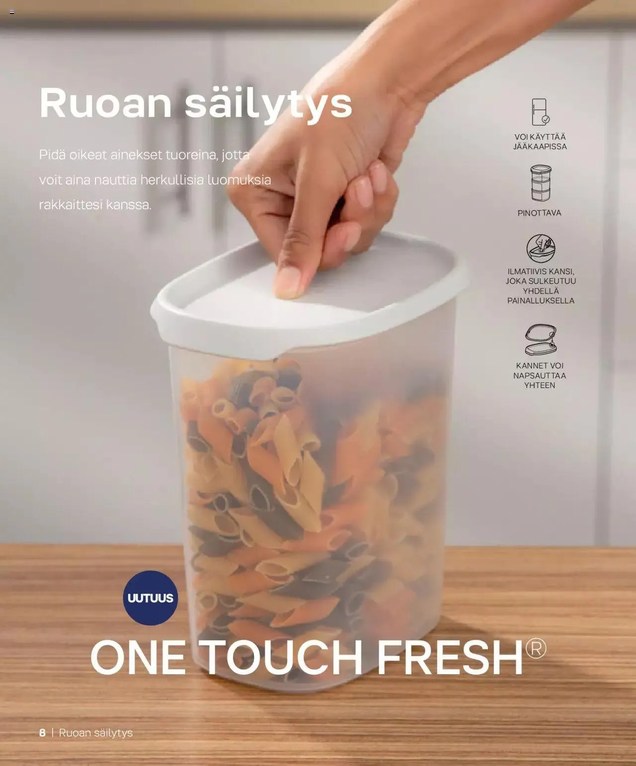 Tupperware tarjoukset Syksy / Talvi 2023-24 voimassa alkaen 29. syyskuuta - 31. joulukuuta 2023 - Tarjouslehti sivu 8