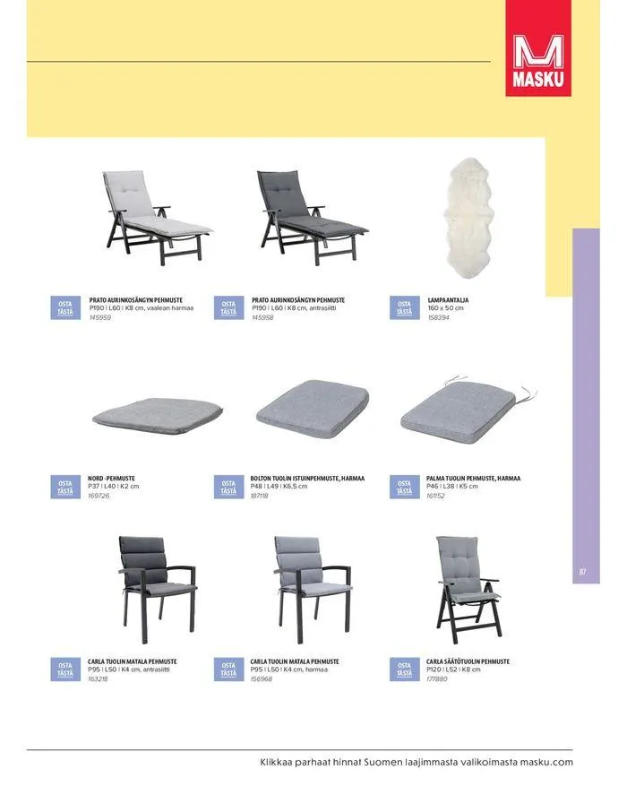 Kesa 2024 voimassa alkaen 20. maaliskuuta - 31. elokuuta 2024 - Tarjouslehti sivu 87