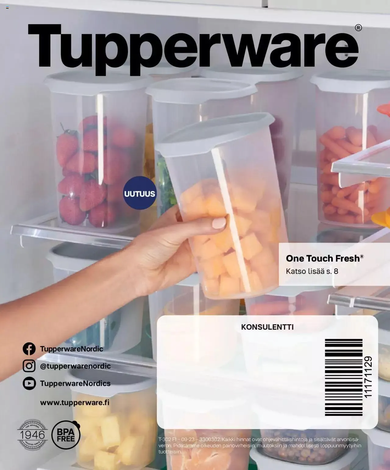 Tupperware tarjoukset Syksy / Talvi 2023-24 voimassa alkaen 29. syyskuuta - 31. joulukuuta 2023 - Tarjouslehti sivu 82