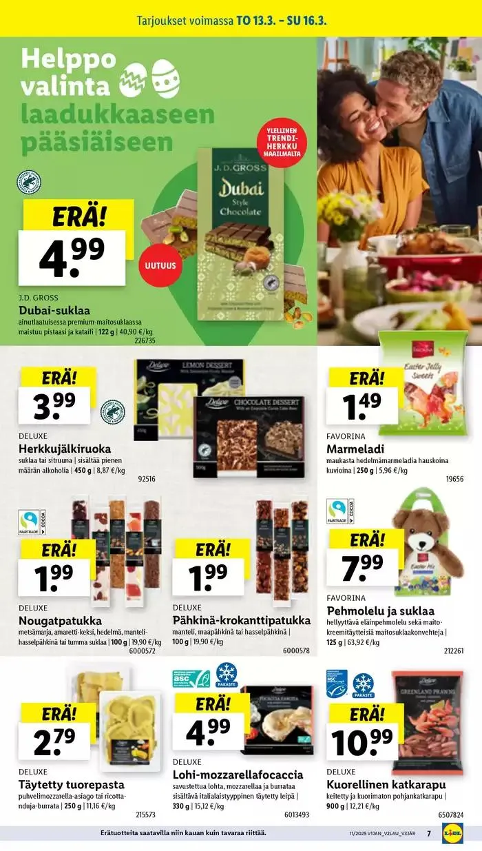 Lidl tarjoukset voimassa alkaen 10. maaliskuuta - 19. maaliskuuta 2025 - Tarjouslehti sivu 9