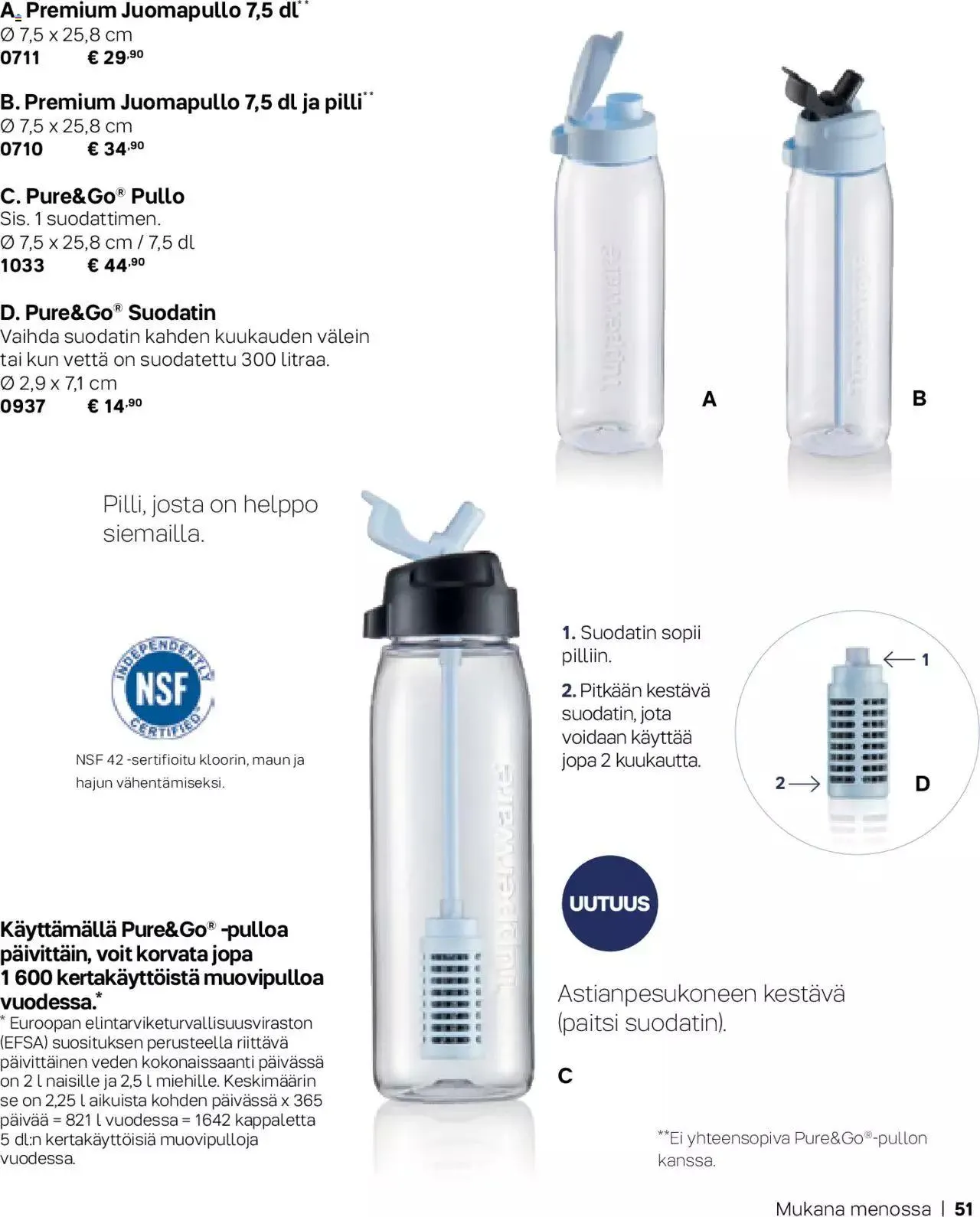 Tupperware tarjoukset Syksy / Talvi 2023-24 voimassa alkaen 29. syyskuuta - 31. joulukuuta 2023 - Tarjouslehti sivu 51